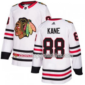 Chicago Blackhawks Patrick Kane 88 Adidas 2017-2018 Wit Authentic Shirt - Dames